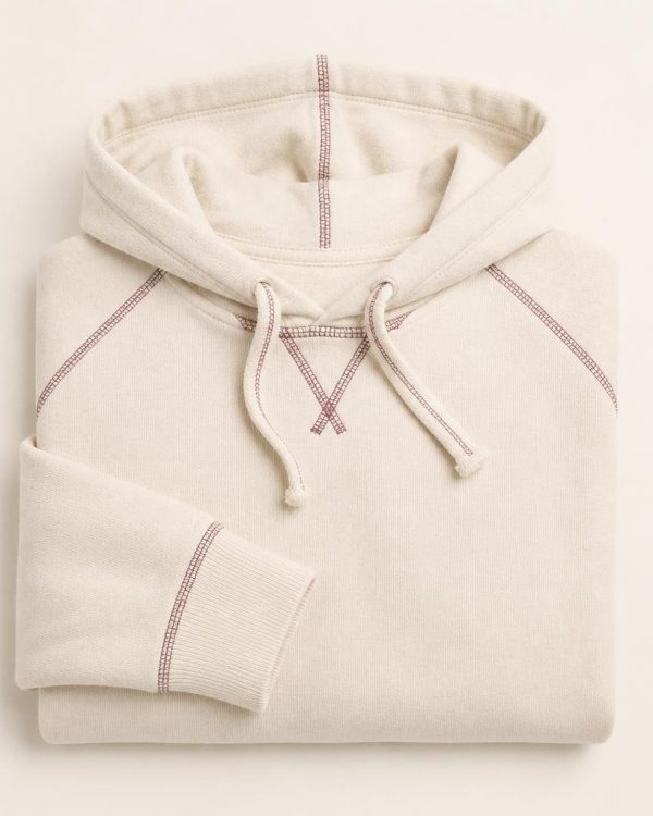 Cozy Pullover Hoodie — Cream