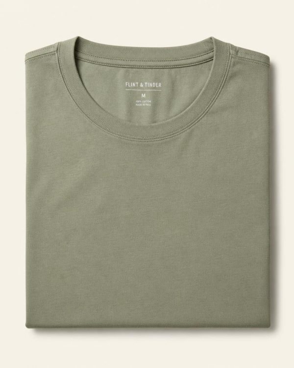 Everyday Cotton Tee — Sage